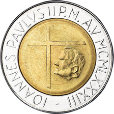 Coin, VATICAN CITY, John Paul II, 500 Lire, 1983, Roma, FDC, MS(65-70)