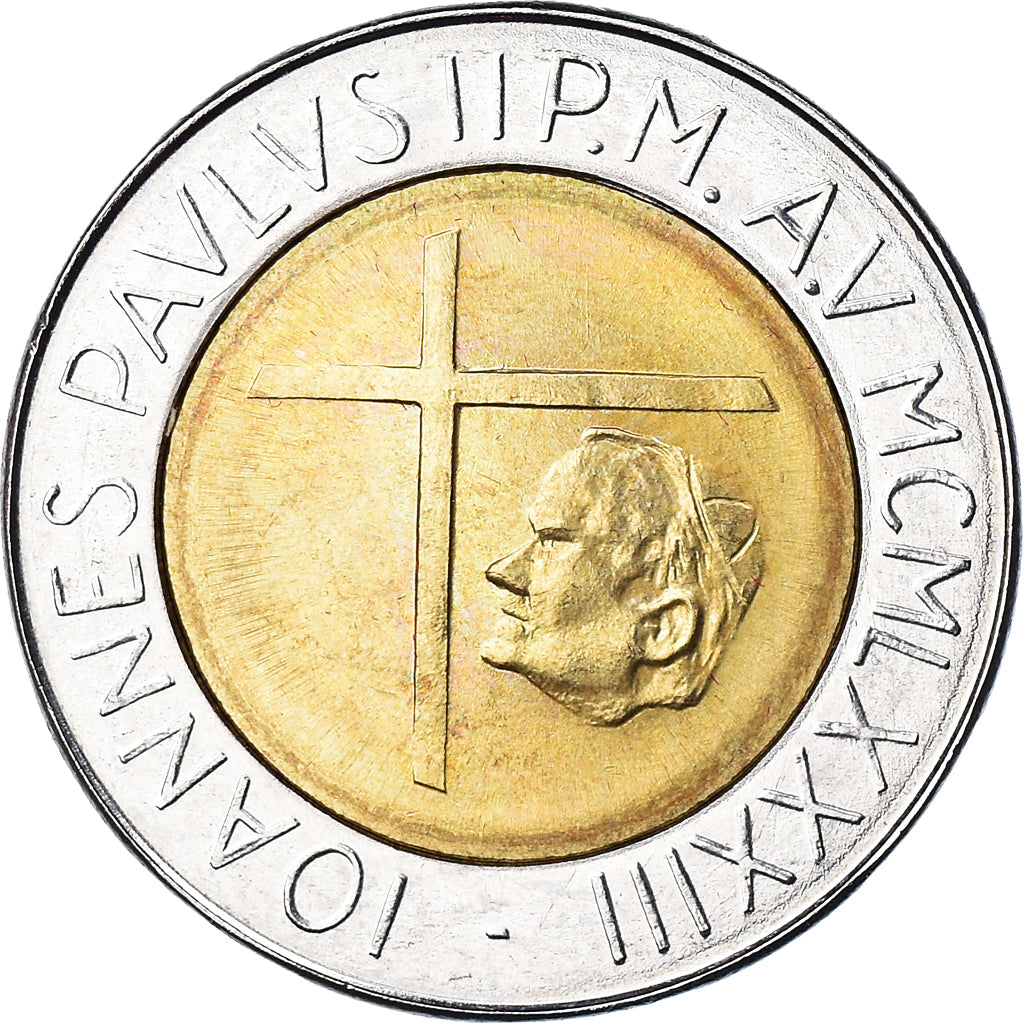 Moneta, CITTÀ DEL VATICANO, John Paul II, 500 Lire, 1983, Roma, FDC, FDC