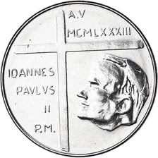Coin, VATICAN CITY, John Paul II, 50 Lire, 1983, Roma, FDC, MS(65-70), Stainless
