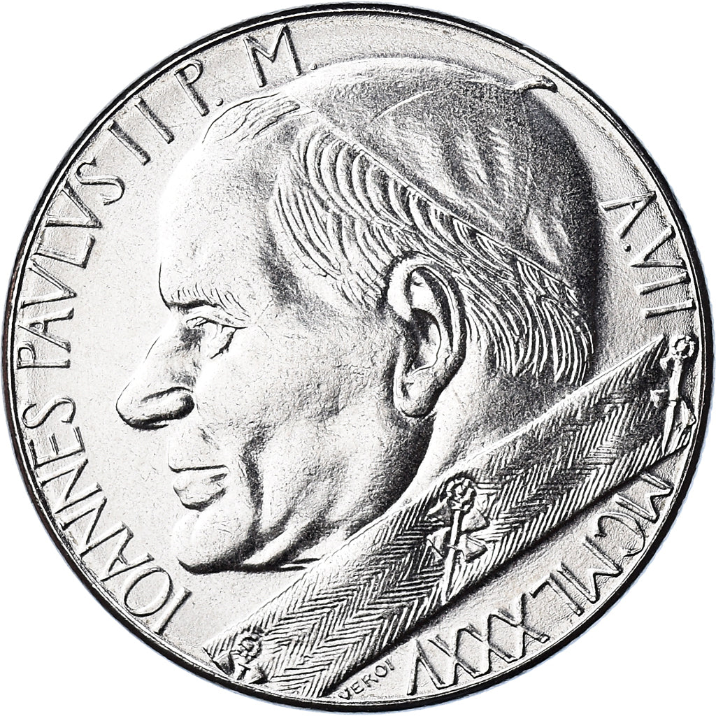 Coin, VATICAN CITY, John Paul II, 100 Lire, 1985, Roma, FDC, MS(65-70)