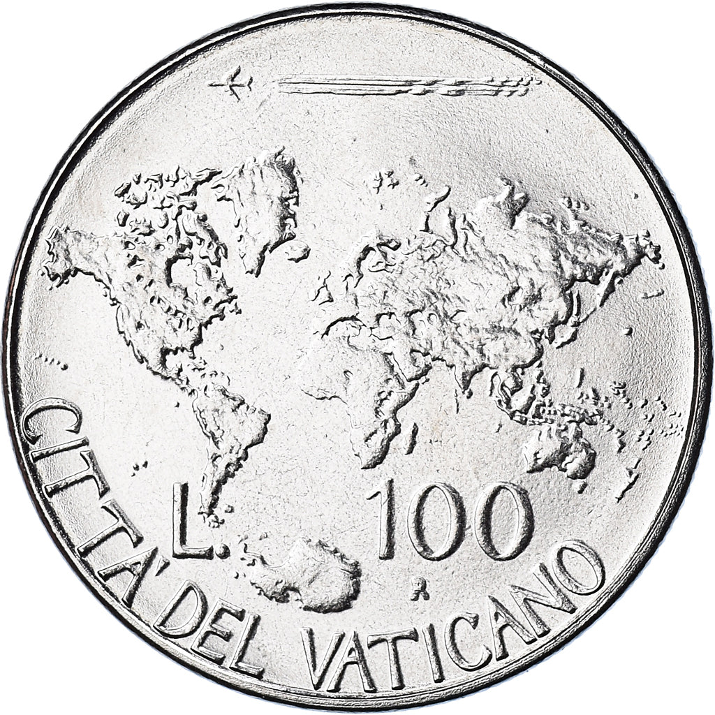 Coin, VATICAN CITY, John Paul II, 100 Lire, 1985, Roma, FDC, MS(65-70)