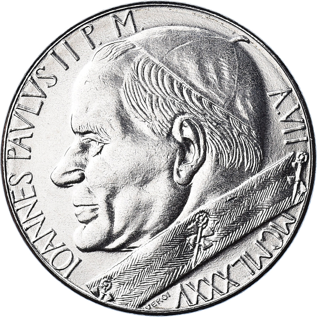 Coin, VATICAN CITY, John Paul II, 100 Lire, 1985, Roma, FDC, MS(65-70)