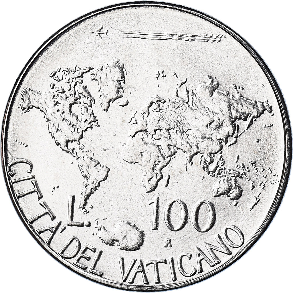 Coin, VATICAN CITY, John Paul II, 100 Lire, 1985, Roma, FDC, MS(65-70)