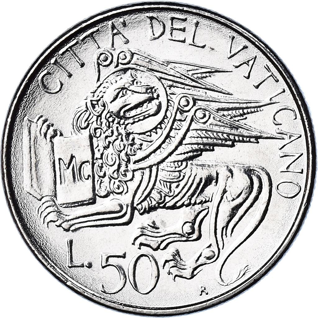 Moneta, PAŃSTWO WATYKAŃSKIE, John Paul II, 50 Lire, 1985, Roma, FDC