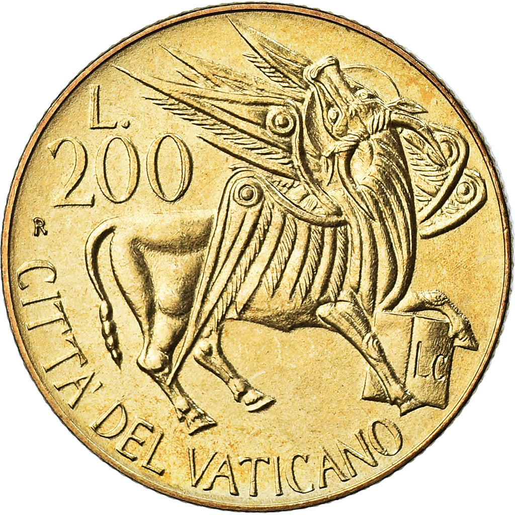 Moneda, CIUDAD DEL VATICANO, John Paul II, 200 Lire, 1985, Roma, FDC, FDC