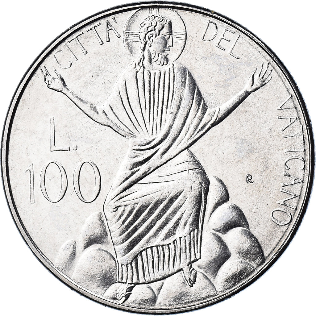 Monnaie, Cité du Vatican, John Paul II, 100 Lire, 1986, FDC, FDC, Acier