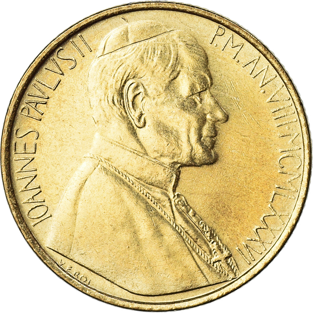 Coin, VATICAN CITY, John Paul II, 200 Lire, 1986, FDC, MS(65-70)