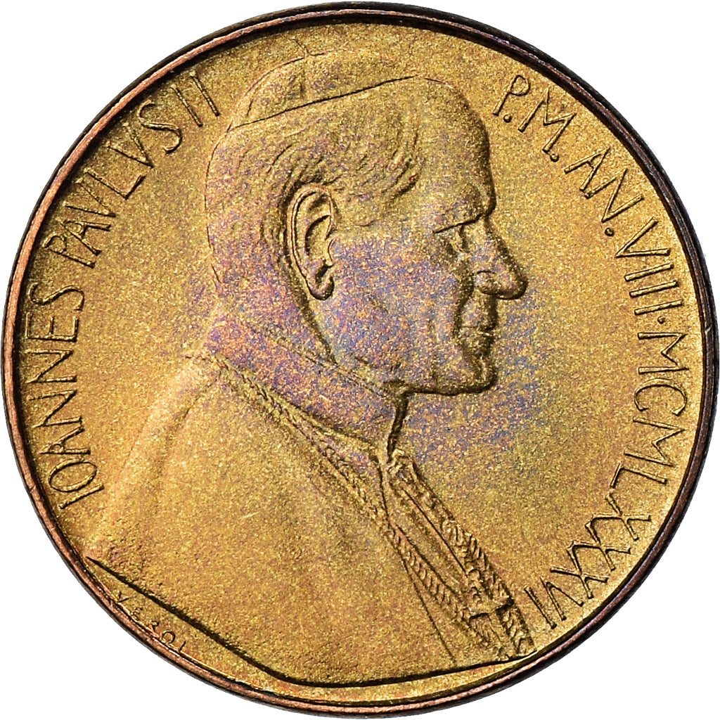 Moneta, CITTÀ DEL VATICANO, John Paul II, 20 Lire, 1986, FDC, FDC