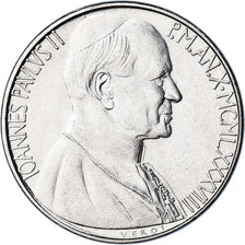 Coin, VATICAN CITY, John Paul II, 50 Lire, 1988, FDC, MS(65-70), Stainless
