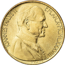 Coin, VATICAN CITY, John Paul II, 20 Lire, 1988, Roma, FDC, MS(65-70)