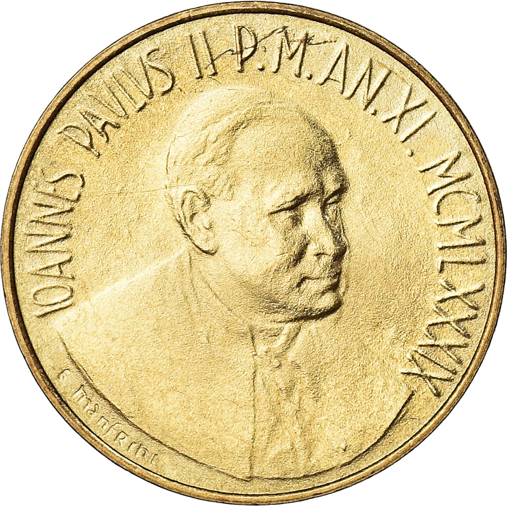Moneta, CITTÀ DEL VATICANO, John Paul II, 20 Lire, 1989, FDC, FDC