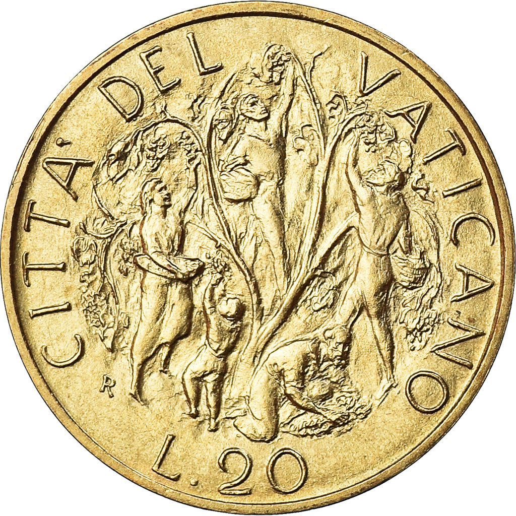 Moneta, CITTÀ DEL VATICANO, John Paul II, 20 Lire, 1989, FDC, FDC