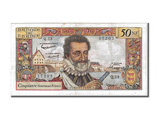 Banknote, France, 50 Nouveaux Francs, 50 NF 1959-1961 ''Henri IV'', 1959