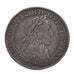 Monnaie, France, Louis XIII, 1/4 Écu 2e poinçon de Warin, buste drapé et