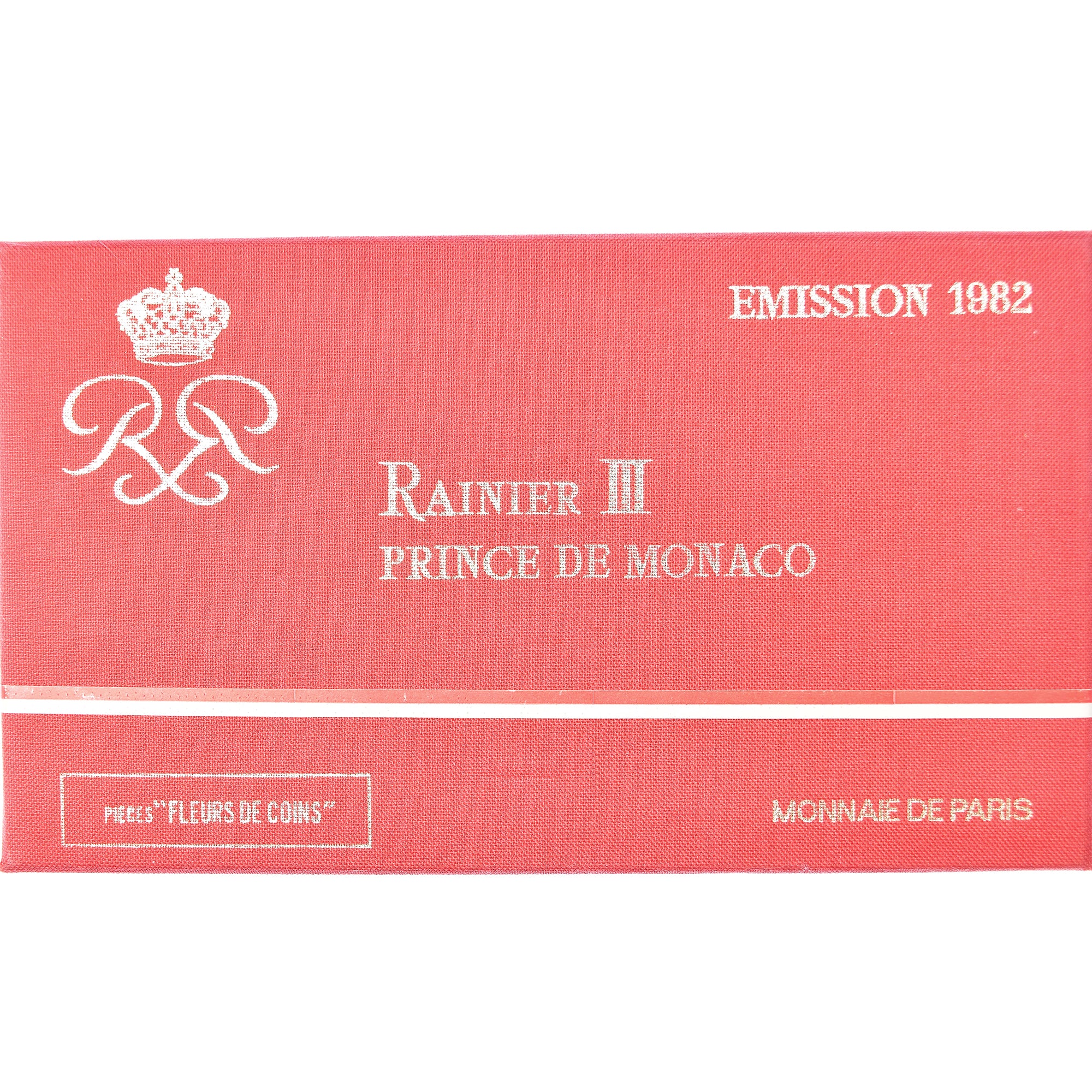 Coin, Monaco, Set 11 monnaies, Set, 1982, FDC, MS(65-70), Copper-nickel