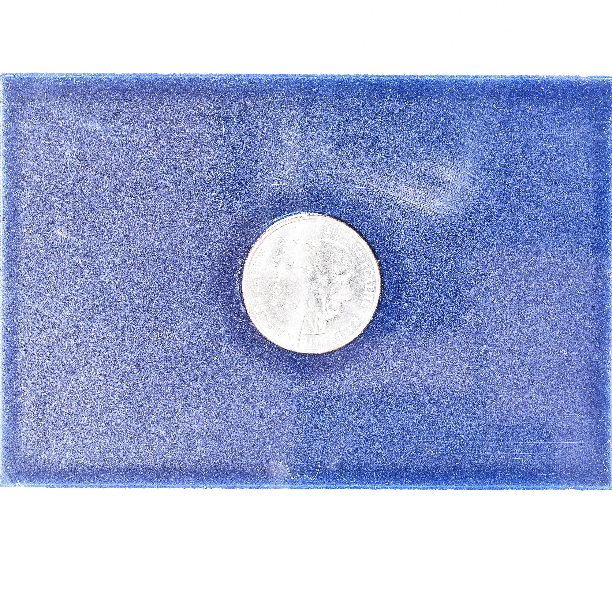 Münze, Frankreich, Robert Schumann, 10 Francs, 1986, BU, STGL, Silber, KM:958a