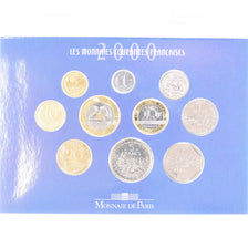 Moeda, França, Monnaie de Paris, Set 10 Monnaies., 2000, Paris, BU, MS(65-70)