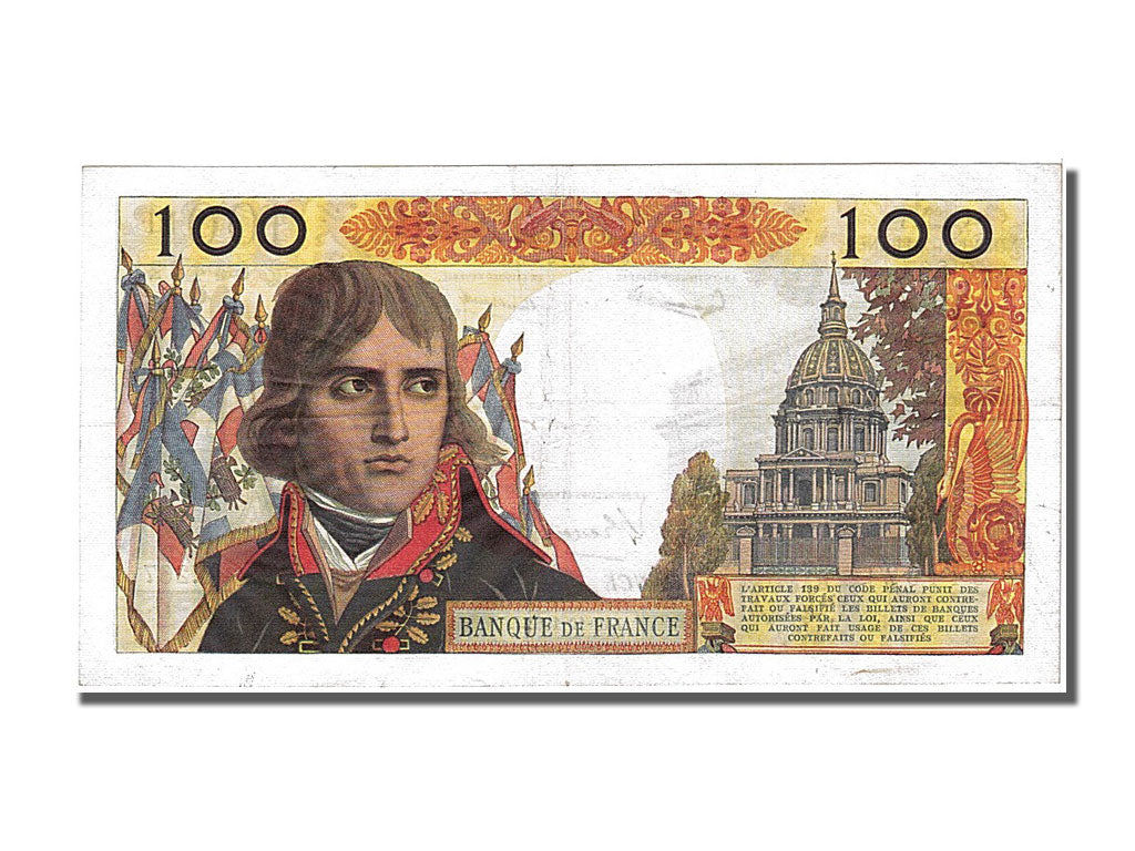 France, 100 Nouveaux Francs, 100 NF 1959-1964 ''Bonaparte'', 1963, KM #144a,...