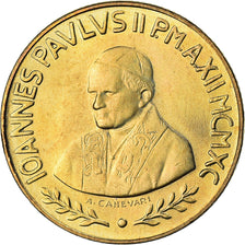 Coin, VATICAN CITY, John Paul II, 200 Lire, 1990, FDC, MS(65-70)
