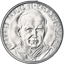 Coin, VATICAN CITY, John Paul II, 50 Lire, 1993, Roma, FDC, MS(65-70), Stainless