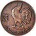 Coin, Madagascar, Franc, 1943, Pretoria, EF(40-45), Bronze, KM:2