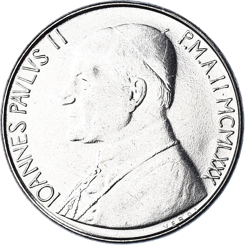 Moneda, CIUDAD DEL VATICANO, John Paul II, 100 Lire, 1980, Roma, FDC.AN 2, FDC