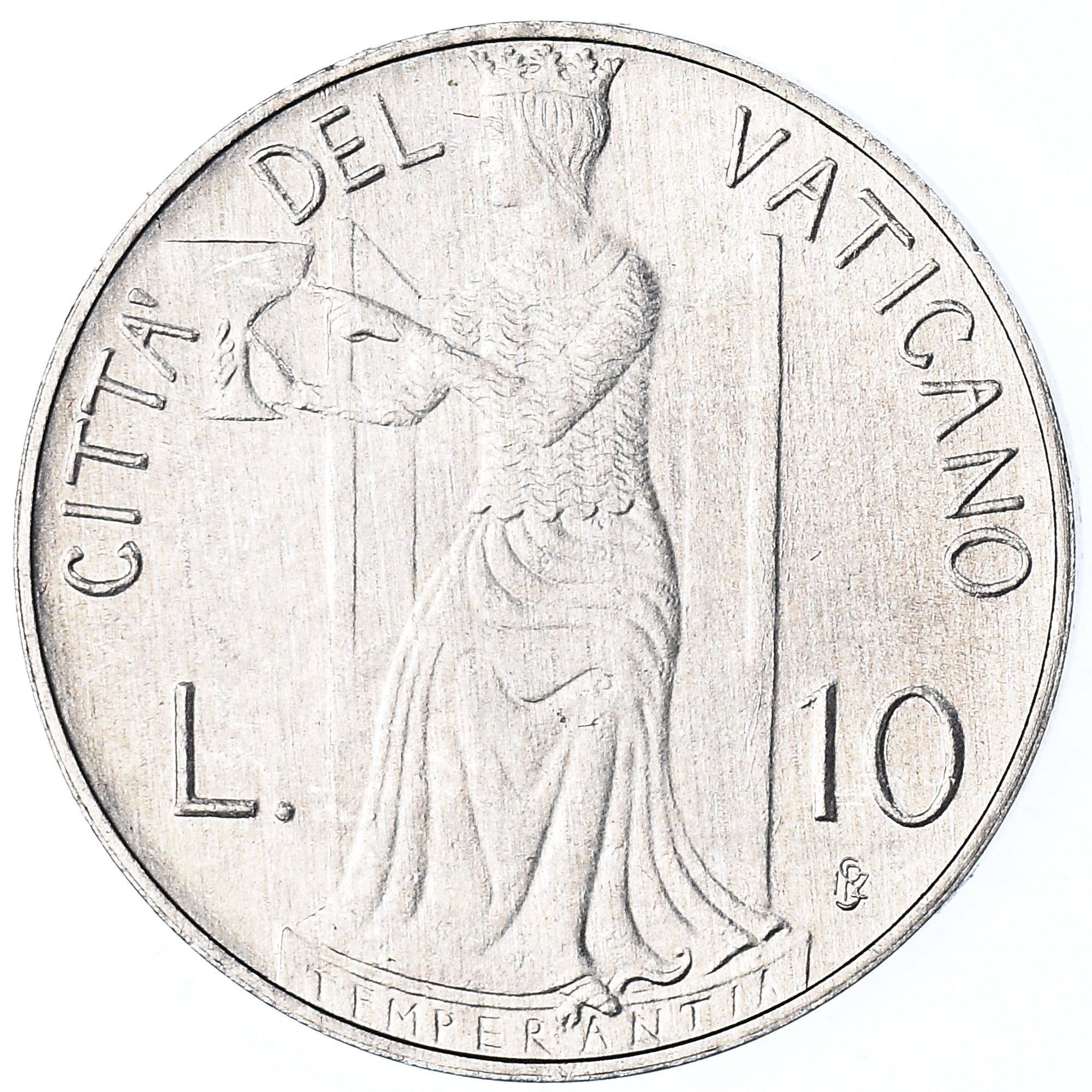 Moneda, CIUDAD DEL VATICANO, John Paul II, 10 Lire, 1980, FDC.AN 2, FDC