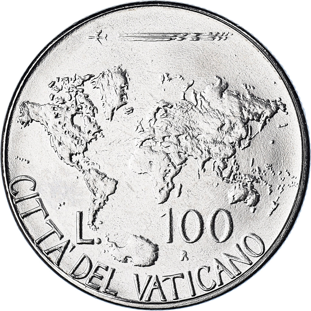 Coin, VATICAN CITY, John Paul II, 100 Lire, 1985, Roma, FDC, MS(65-70)