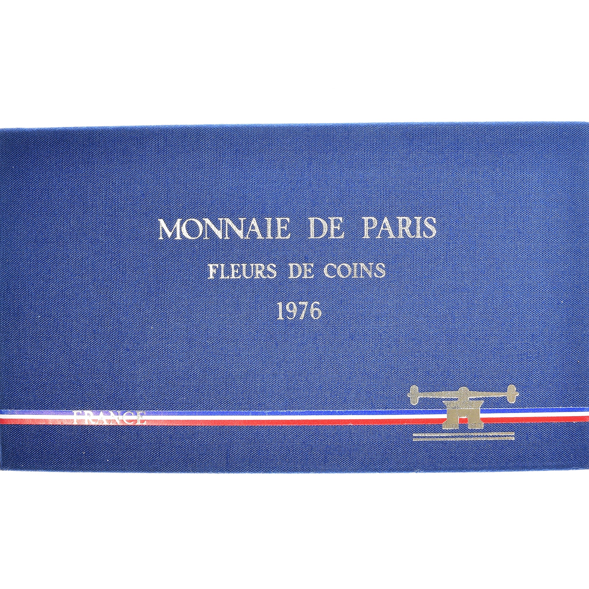 Coin, France, Set francs., 1976, Paris, FDC, MS(65-70), Gadoury:page 287