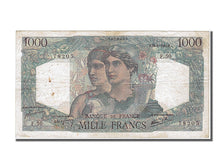 France, 1000 Francs, 1 000 F 1945-1950 ''Minerve et Hercule'', 1945, KM #130a,..