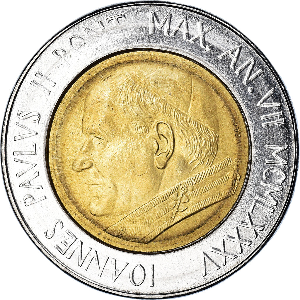 Moneta, CITTÀ DEL VATICANO, John Paul II, 500 Lire, 1985, FDC, FDC