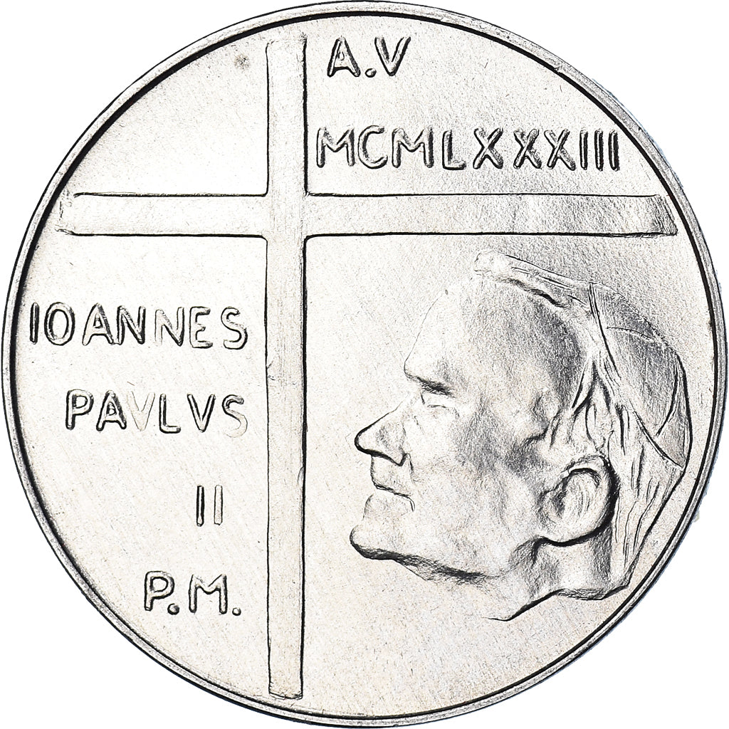 Moneta, CITTÀ DEL VATICANO, John Paul II, 10 Lire, 1983, Rome, FDC, FDC