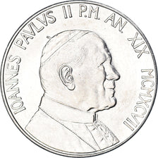 Münze, Vatikanstadt, John Paul II, 10 Lire, 1997, FDC, STGL, Aluminium, KM:280