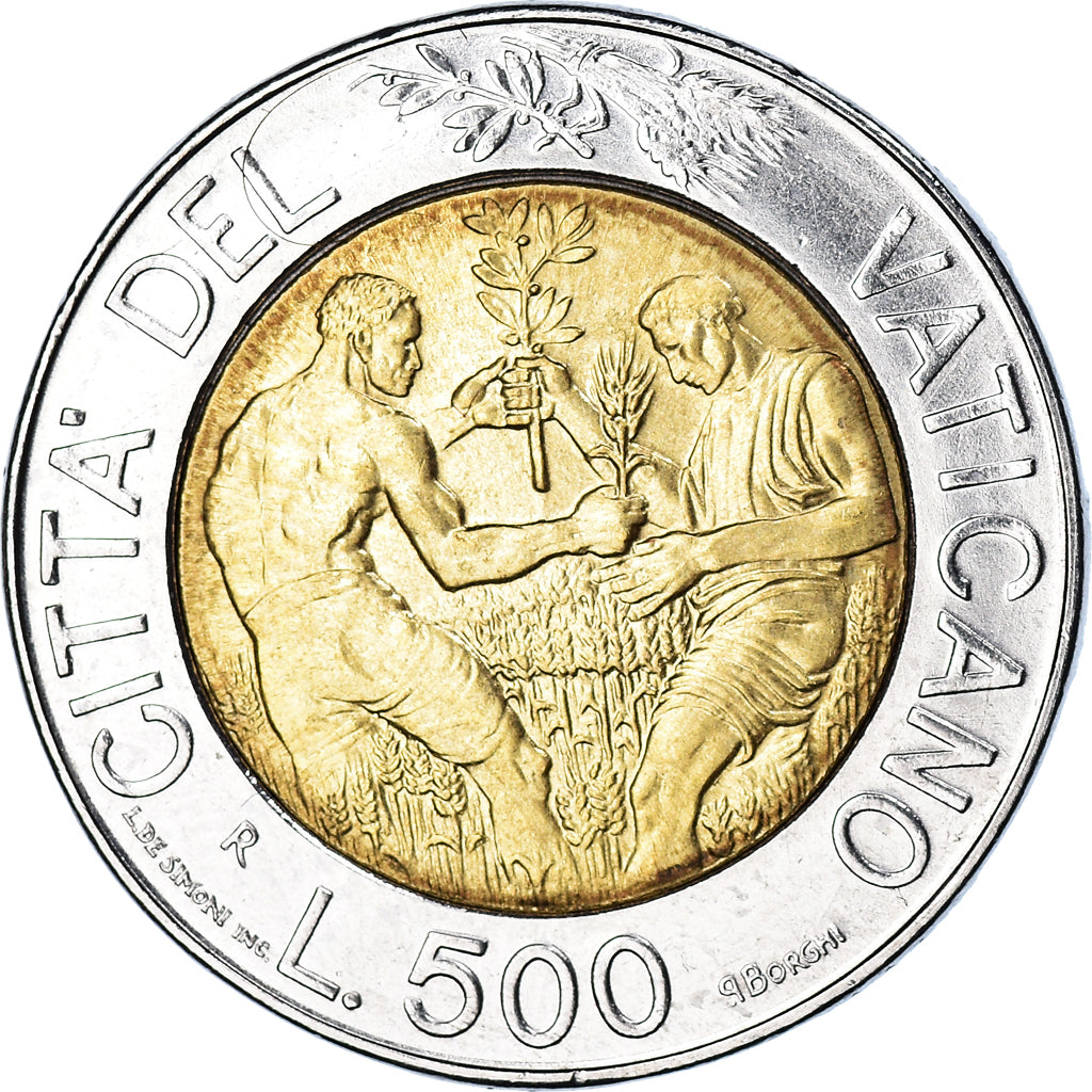 Moneta, CITTÀ DEL VATICANO, John Paul II, 500 Lire, 1998, FDC, FDC
