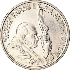 Coin, VATICAN CITY, John Paul II, 100 Lire, 1998, FDC, MS(65-70), Copper-nickel