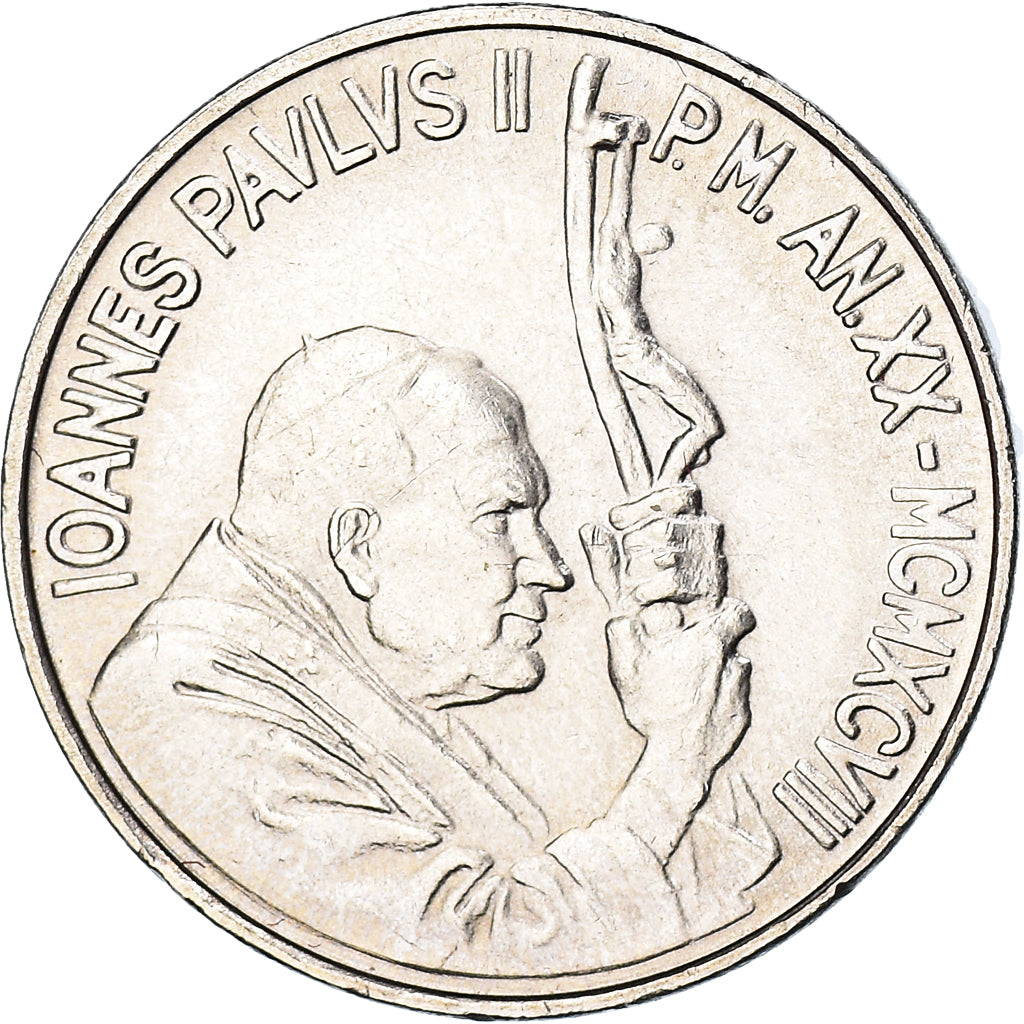 Moneta, PAŃSTWO WATYKAŃSKIE, John Paul II, 50 Lire, 1998, FDC, MS(65-70)