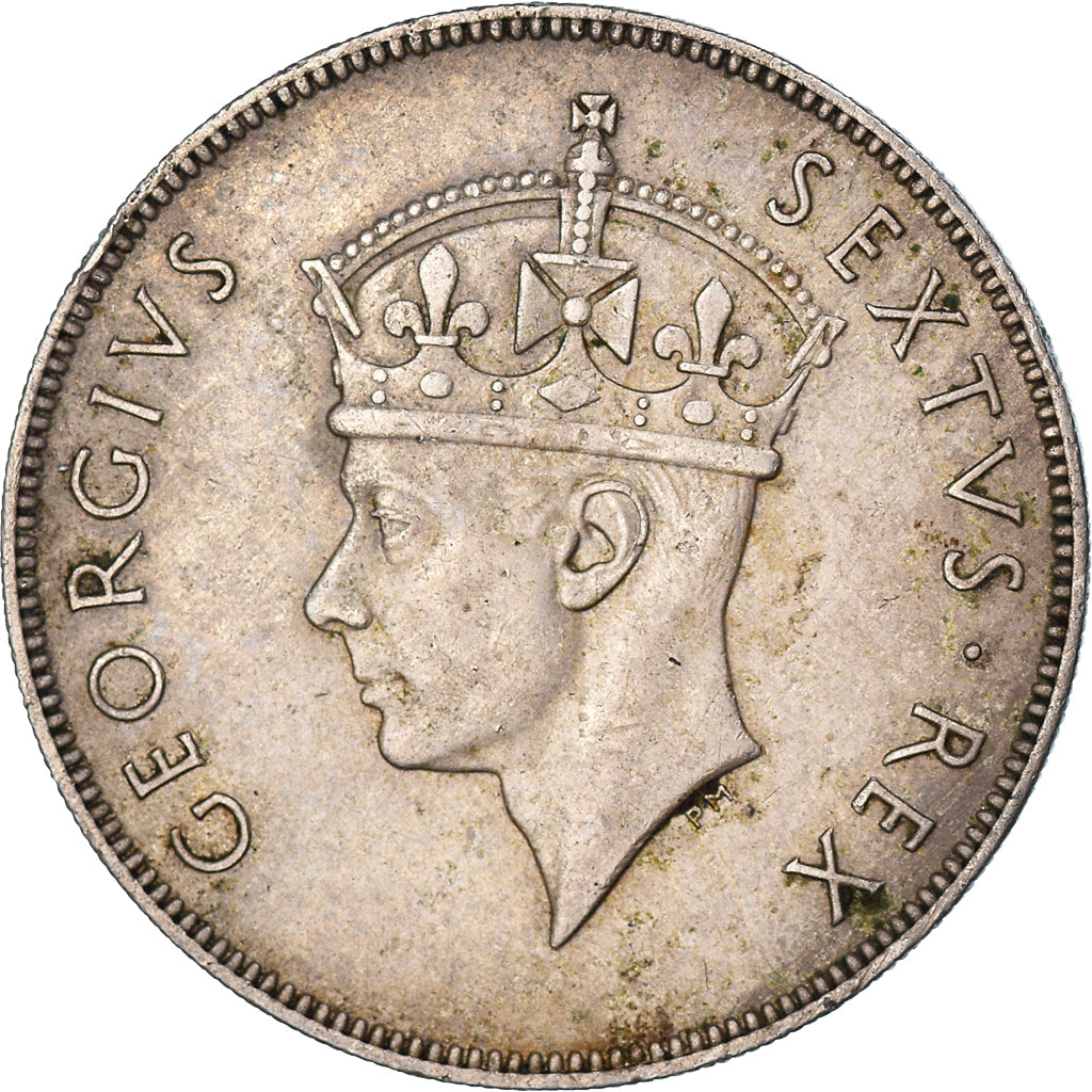 Moneta, AFRICA ORIENTALE, George VI, Shilling, 1952, BB, Rame-nichel, KM:31