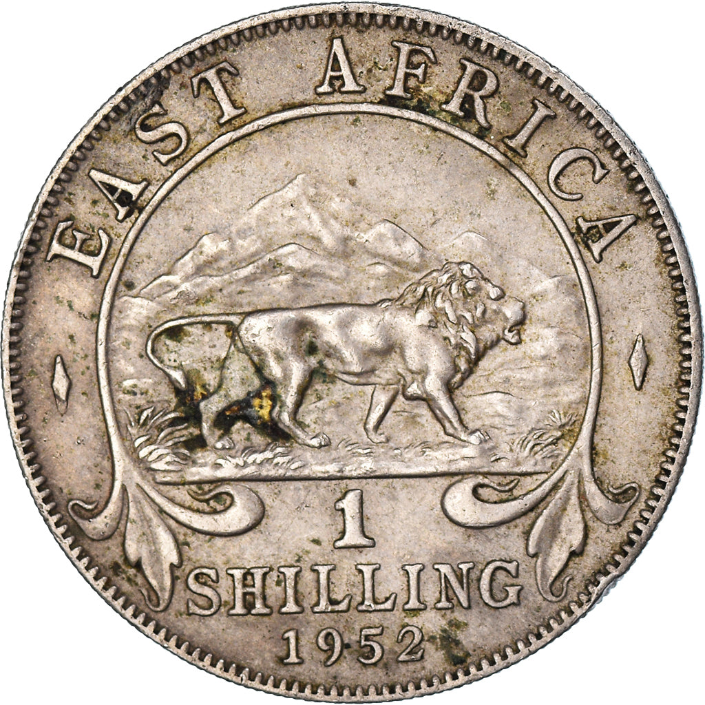 Moneta, AFRICA ORIENTALE, George VI, Shilling, 1952, BB, Rame-nichel, KM:31