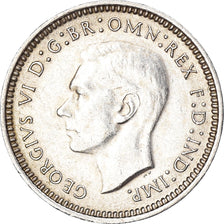 Coin, Australia, George VI, Threepence, 1940, AU(50-53), Silver, KM:37