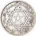 Moeda, Marrocos, Mohammed V, 100 Francs, 1953, Paris, EF(40-45), Prata, KM:52