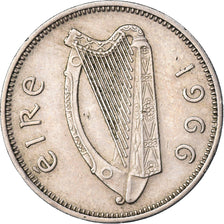 Coin, IRELAND REPUBLIC, Shilling, 1966, EF(40-45), Copper-nickel, KM:14A