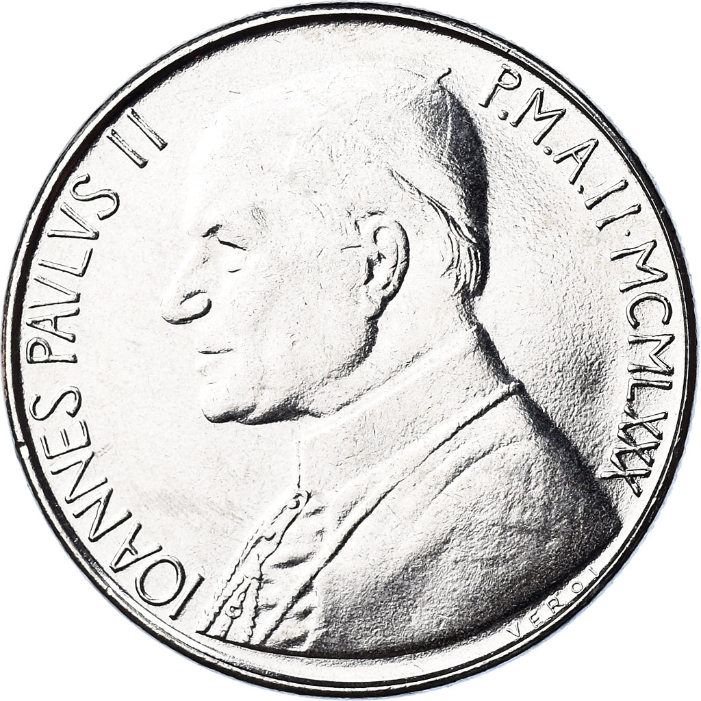 Moneta, CITTÀ DEL VATICANO, John Paul II, 100 Lire, 1980, Roma, FDC, FDC