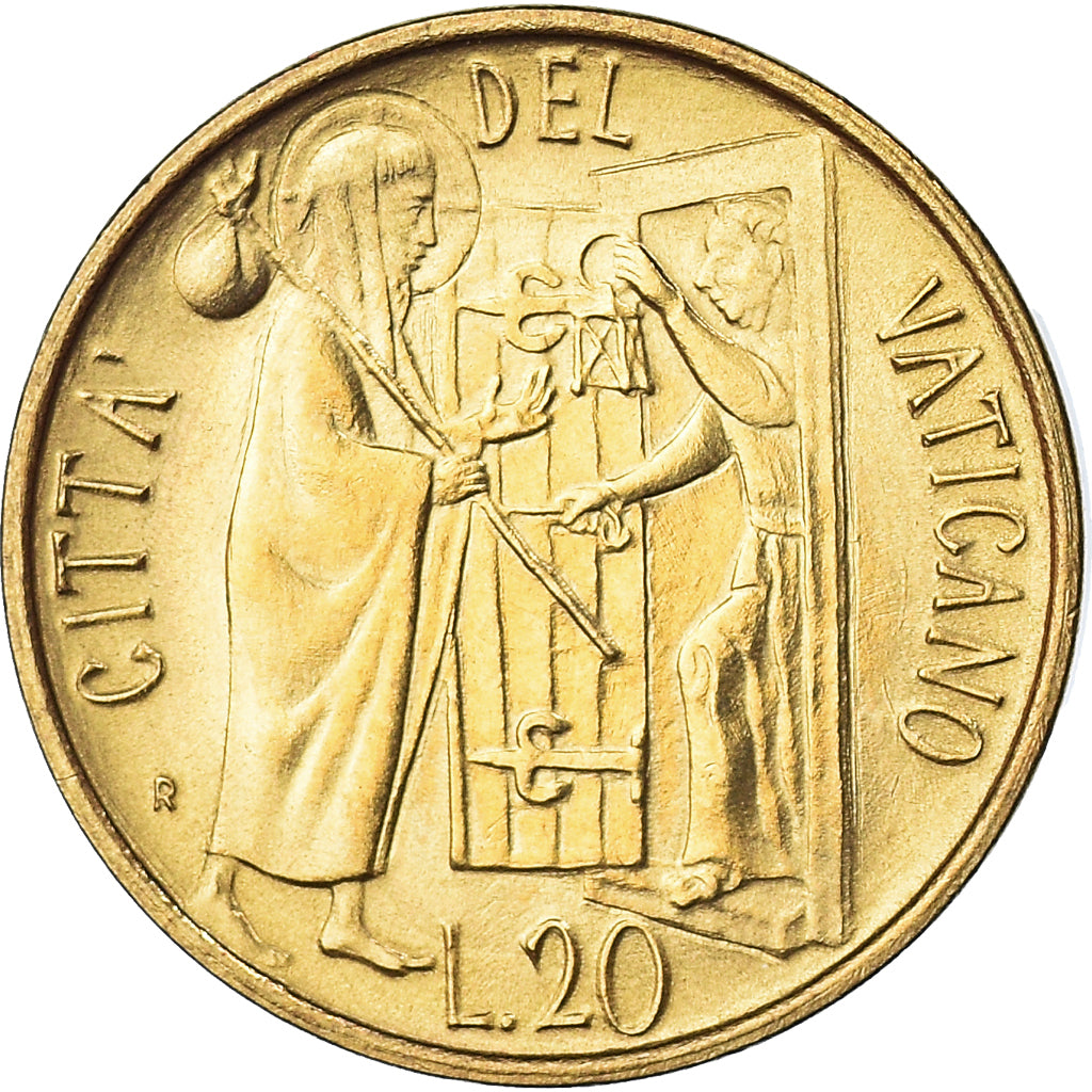 Moneta, CITTÀ DEL VATICANO, John Paul II, 20 Lire, 1981, Roma, FDC, FDC