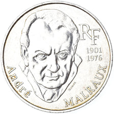 Coin, France, 100 Francs, 1997, ANDRÉ MALRAUX, EF(40-45), Silver, Gadoury:954
