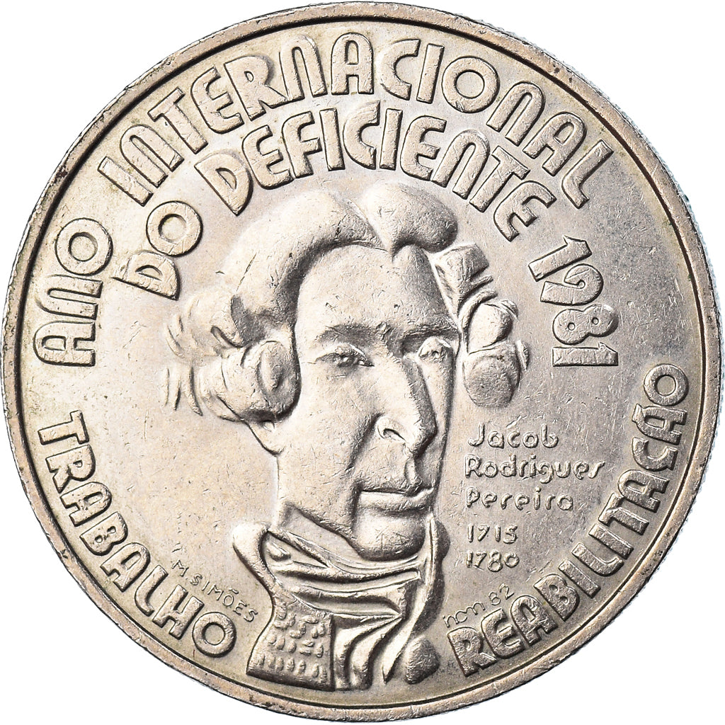 Coin, Portugal, Année internationale des personnes handicapées, 100 Escudos