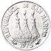 Coin, San Marino, Lira, 1975, MS(65-70), Aluminum, KM:40