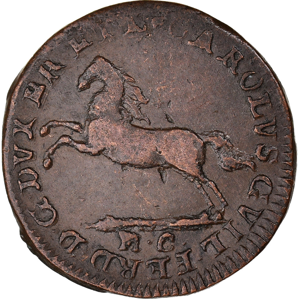 Coin, German States, BRUNSWICK-WOLFENBUTTEL, Karl Wilhelm Ferdinand, Pfennig