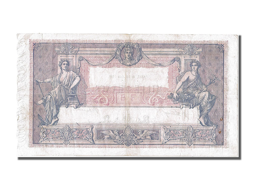 Billet, France, 1000 Francs, 1 000 F 1889-1926 ''Bleu et Rose'', 1919