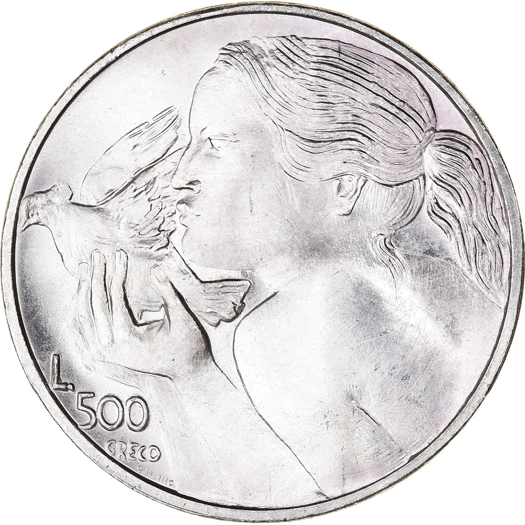Monnaie, Saint Marin , 500 Lire, 1973, Rome, FDC, Argent, KM:29