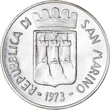 Coin, San Marino, 500 Lire, 1973, Rome, MS(65-70), Silver, KM:29